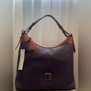 Dooney & Bourke Hobo Leather Shoulder Bag
